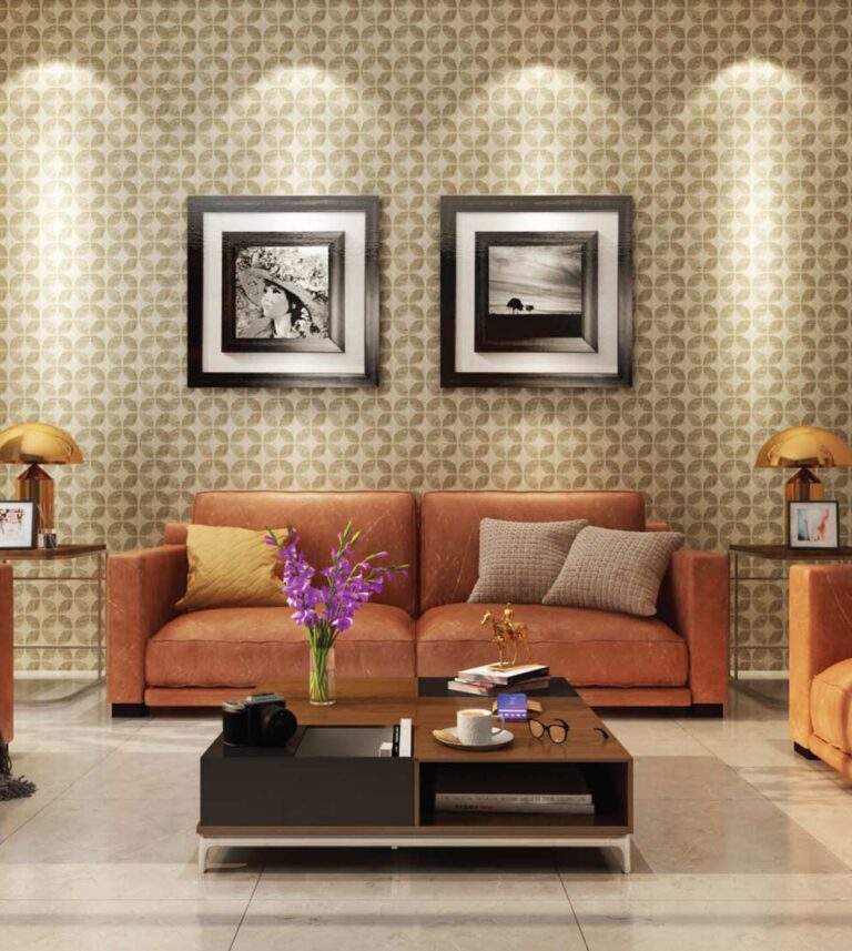 signature villas living room view