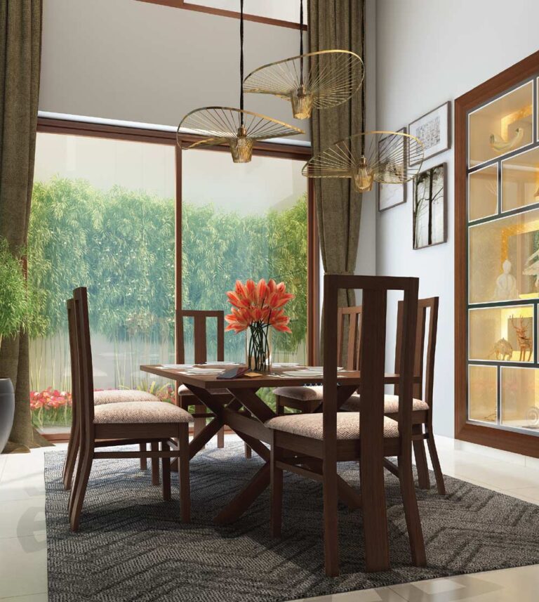 signature villas dining view