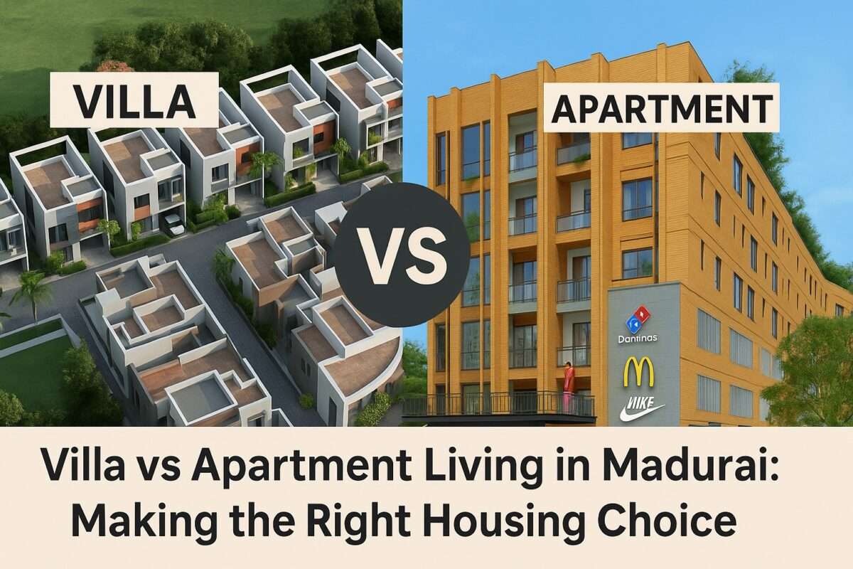 Villa vs Apartment Living in Madurai: Making the Right Housing Choice